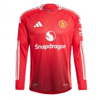 Maglia Calcio Manchester United Prima Divisa 2024-25 Manica Lunga